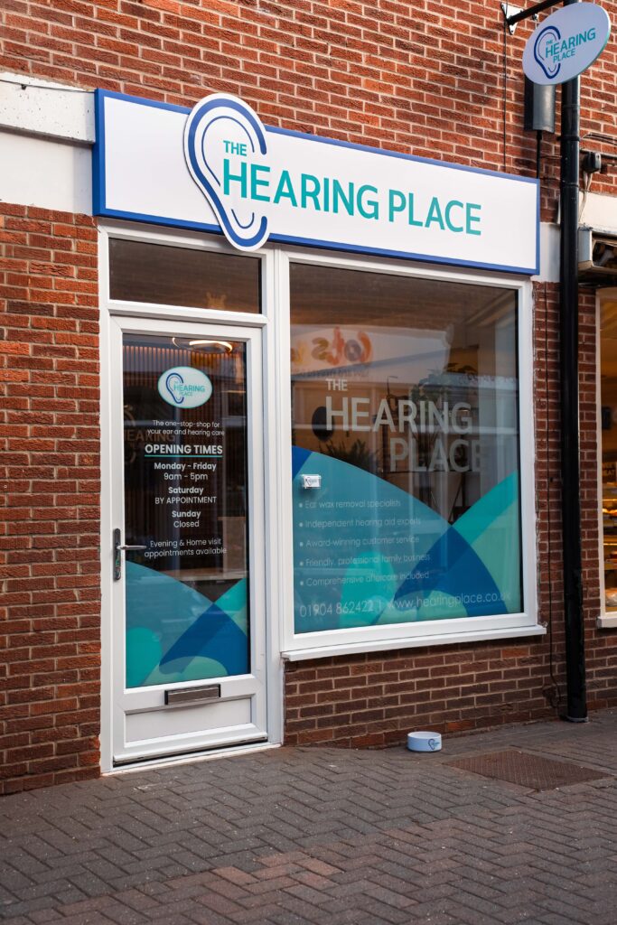 The Hearing Place Haxby - shop front