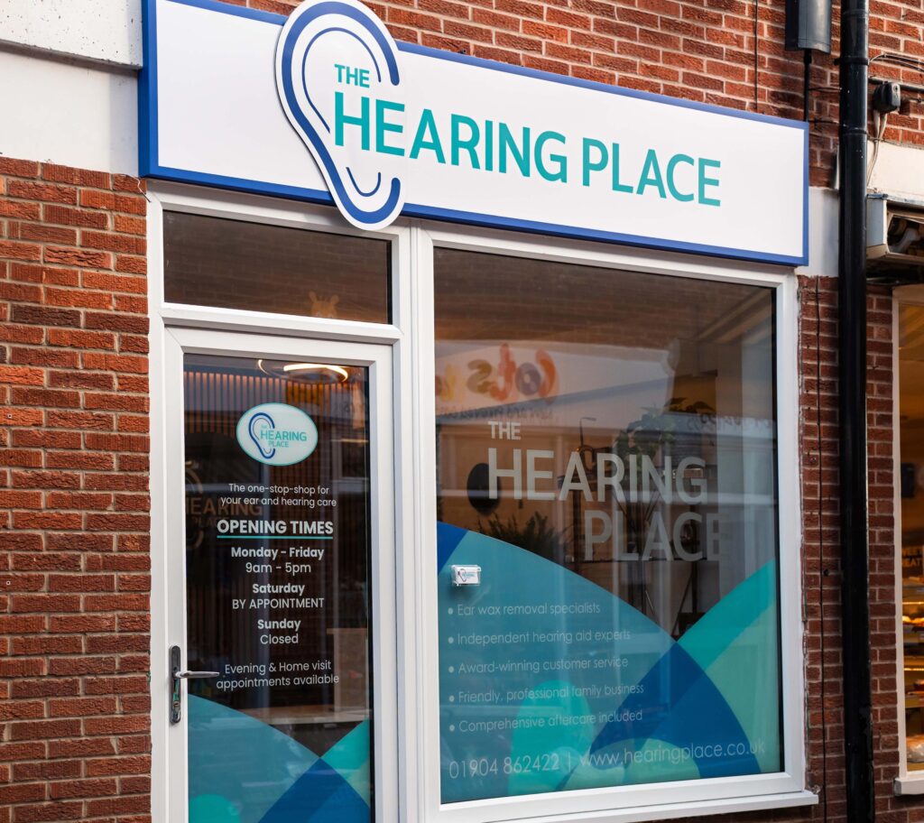 The Hearing Place Haxby - shop front