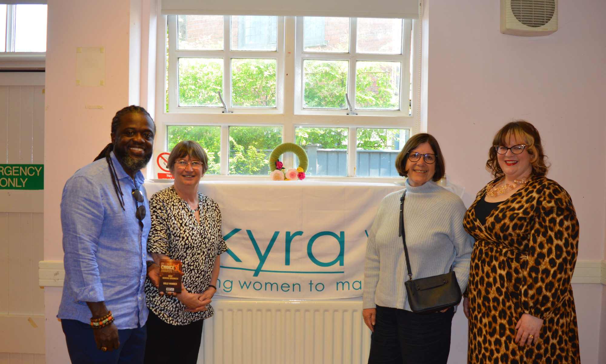 Jess and Sam at the Kra Womens Project in York