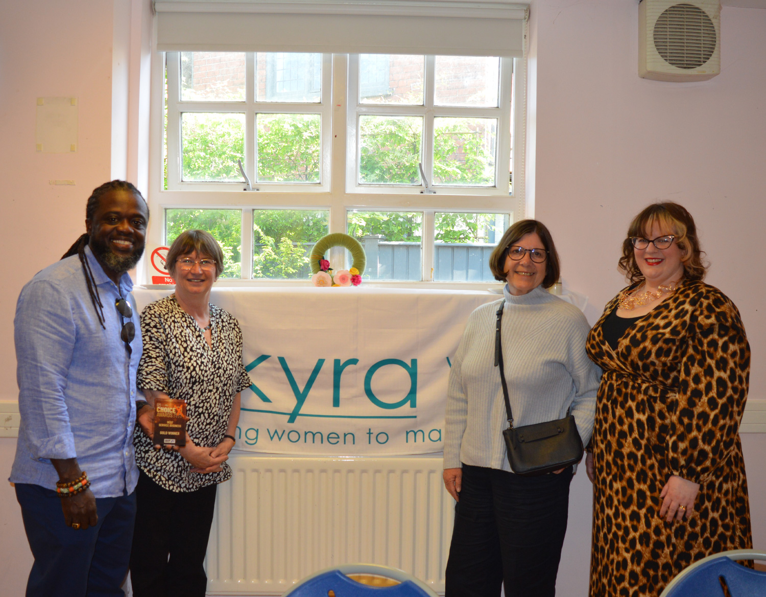 Jess and Sam at the Kra Womens Project in York